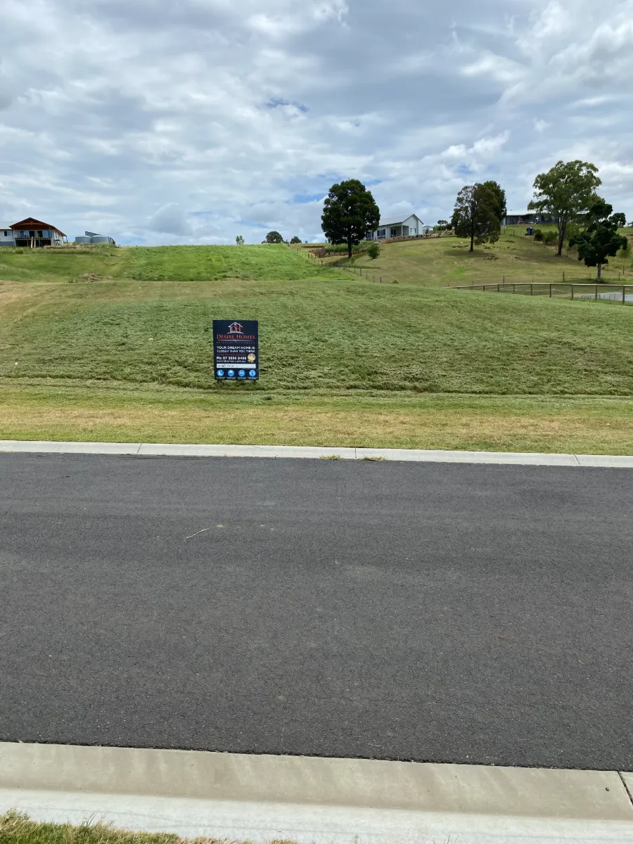Acreage block cut down to an even finish after a slash at Regency Downs QLD